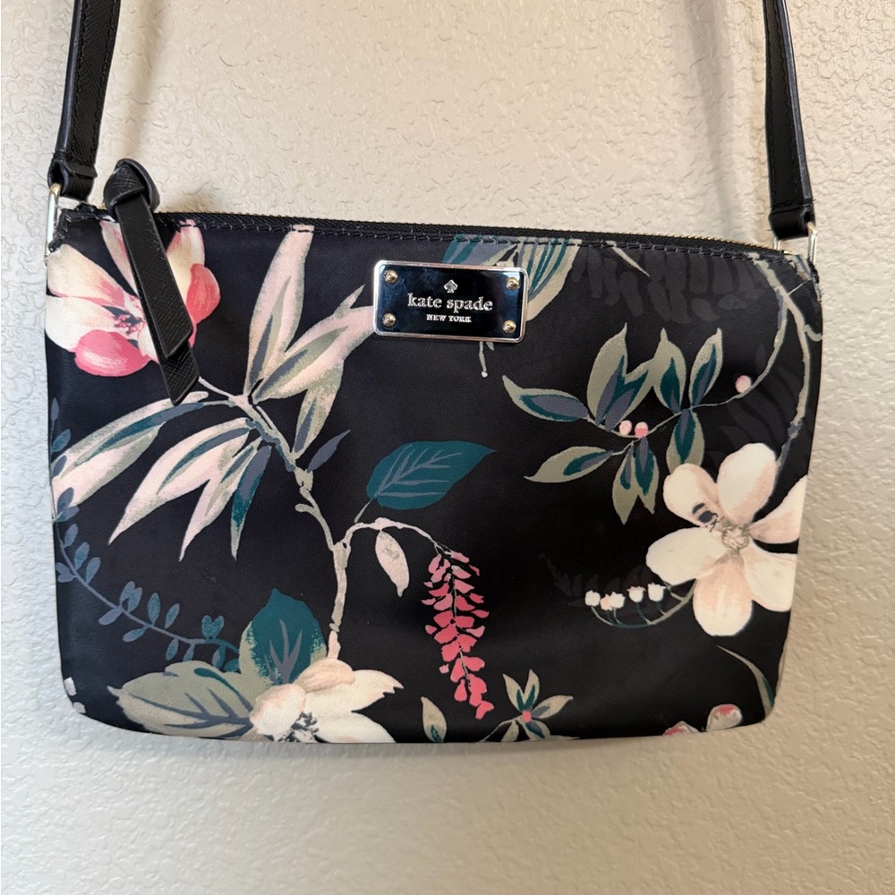 Kate Spade Black Floral Women's Bag